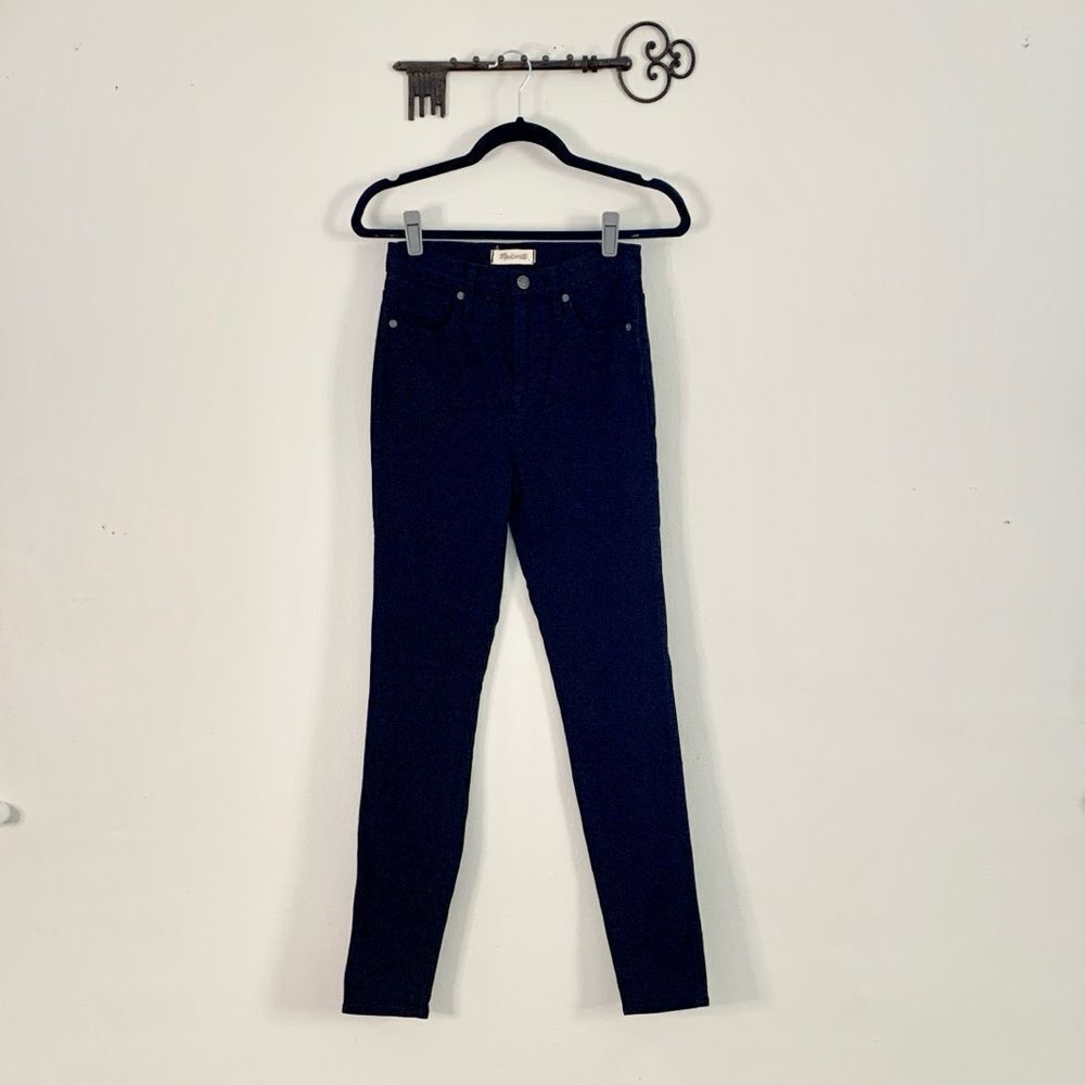 Madewell High Rise Skinny Jeans Women’s 25 Black Stretch 31” Inseam